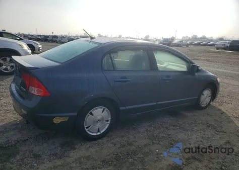 2007 Honda Civic Hybrid из США, поврежденный, VIN JHMFA36297S001503